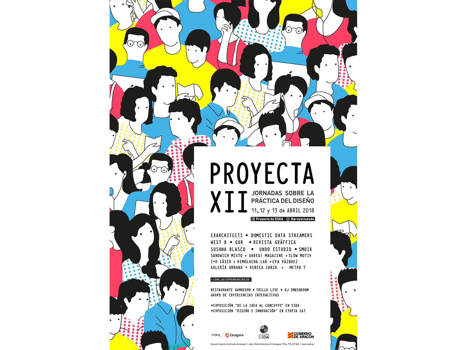 Conferencia y exposición en Proyecta XII en la Escuela de Diseño de Zaragoza_ EXarchitects