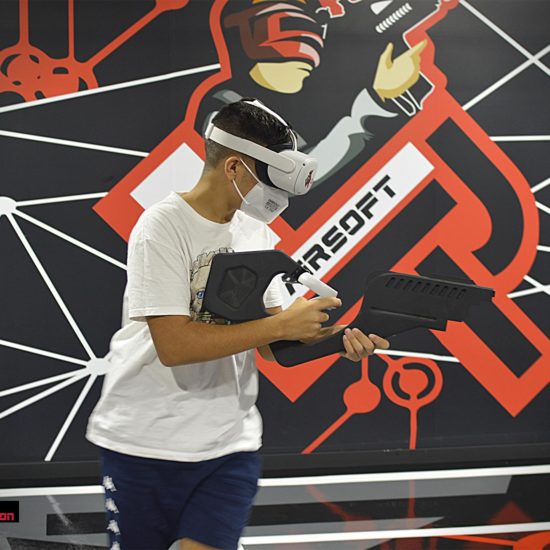 Pistolas (juguete) realidad virtual, para VR AIRSOFT_ EXarchitects