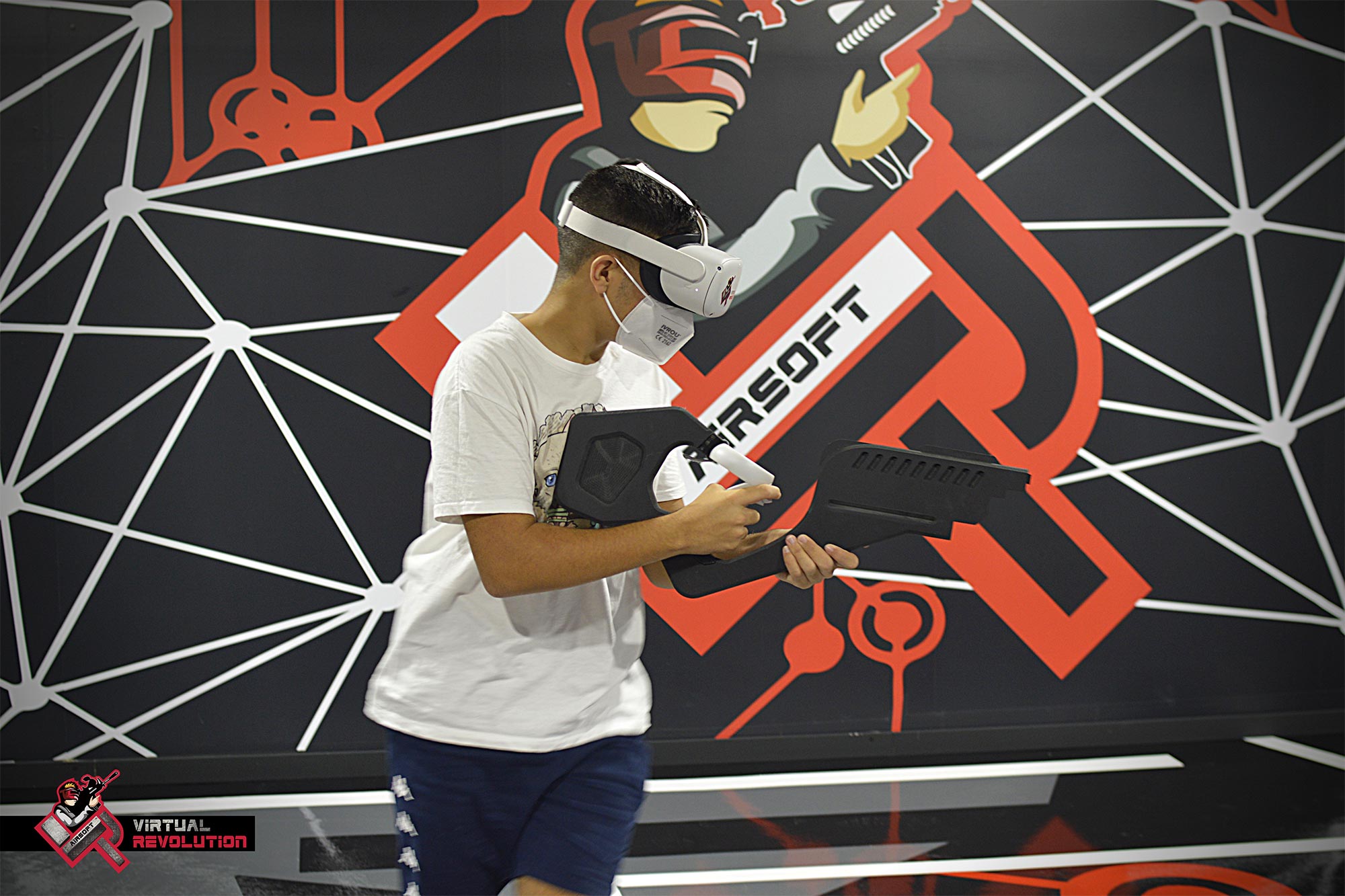 Pistolas (juguete) realidad virtual, para VR AIRSOFT_ EXarchitects