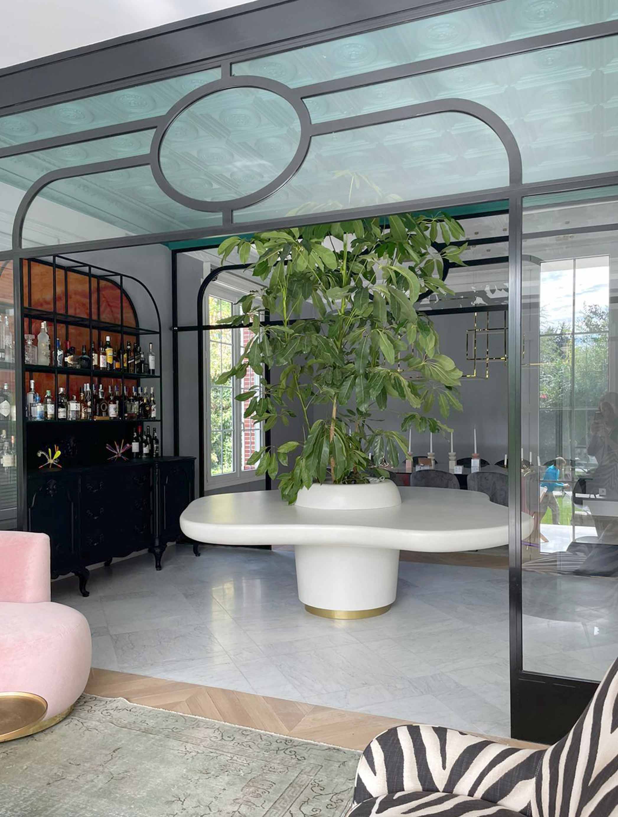 Mesa paramétrica para Marta Banus. EXarchitects_ fabricación digital avanza.