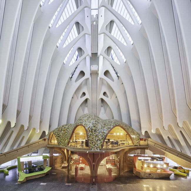 Trabajo diseño parámetrico en Caixa Forum Valencia