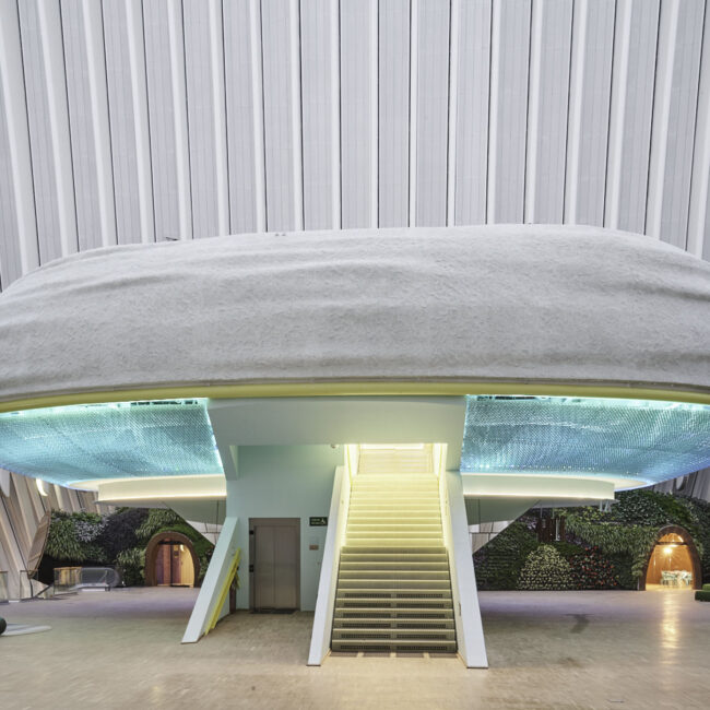 Trabajo diseño parámetrico en Caixa Forum Valencia